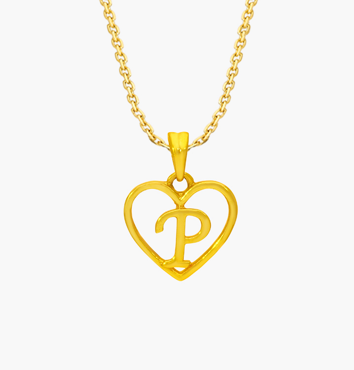 The Pure Hearted P Pendant